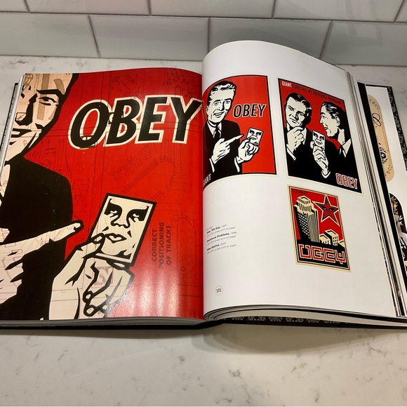 OBEY   Supply and Demand    The Art of Shepard Fairey.   Hardcover Book - Picture 9 of 9